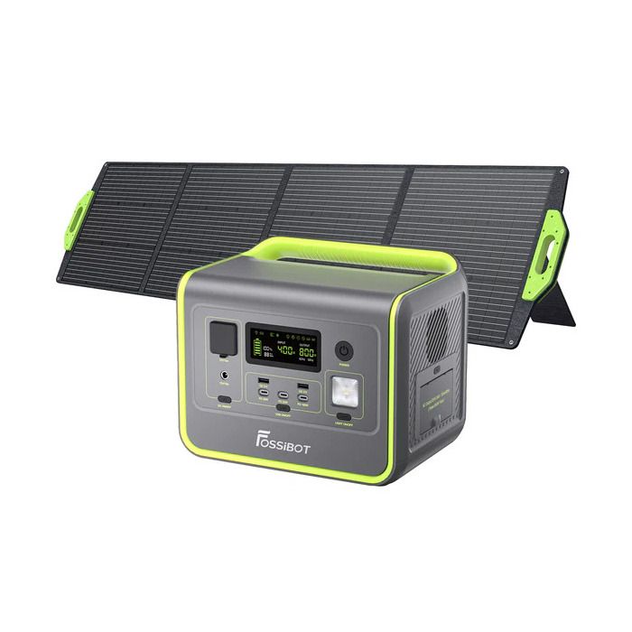 Fossibot - generador eléctrico portátil - lifepo4 2048wh - 2400w