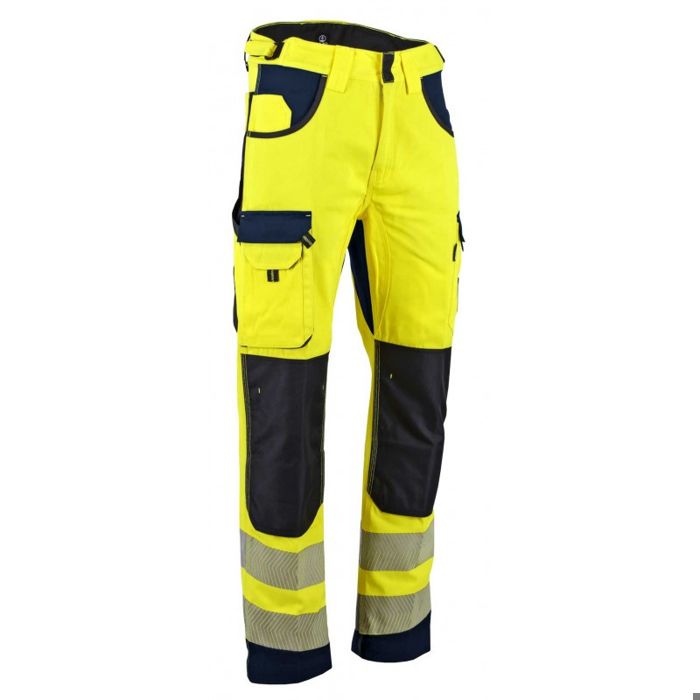 Pantalón de defensa alta visibilidad lma bolsillos en las rodillas t44 amar