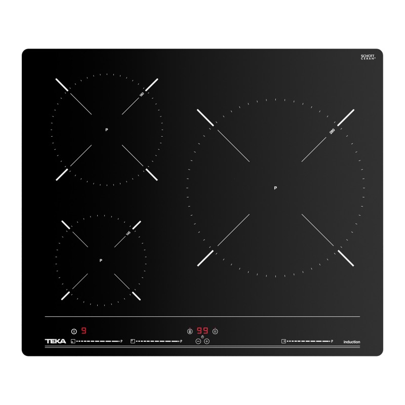 Inducción teka ibc 63010 mss 3 zonas multislider stop&go