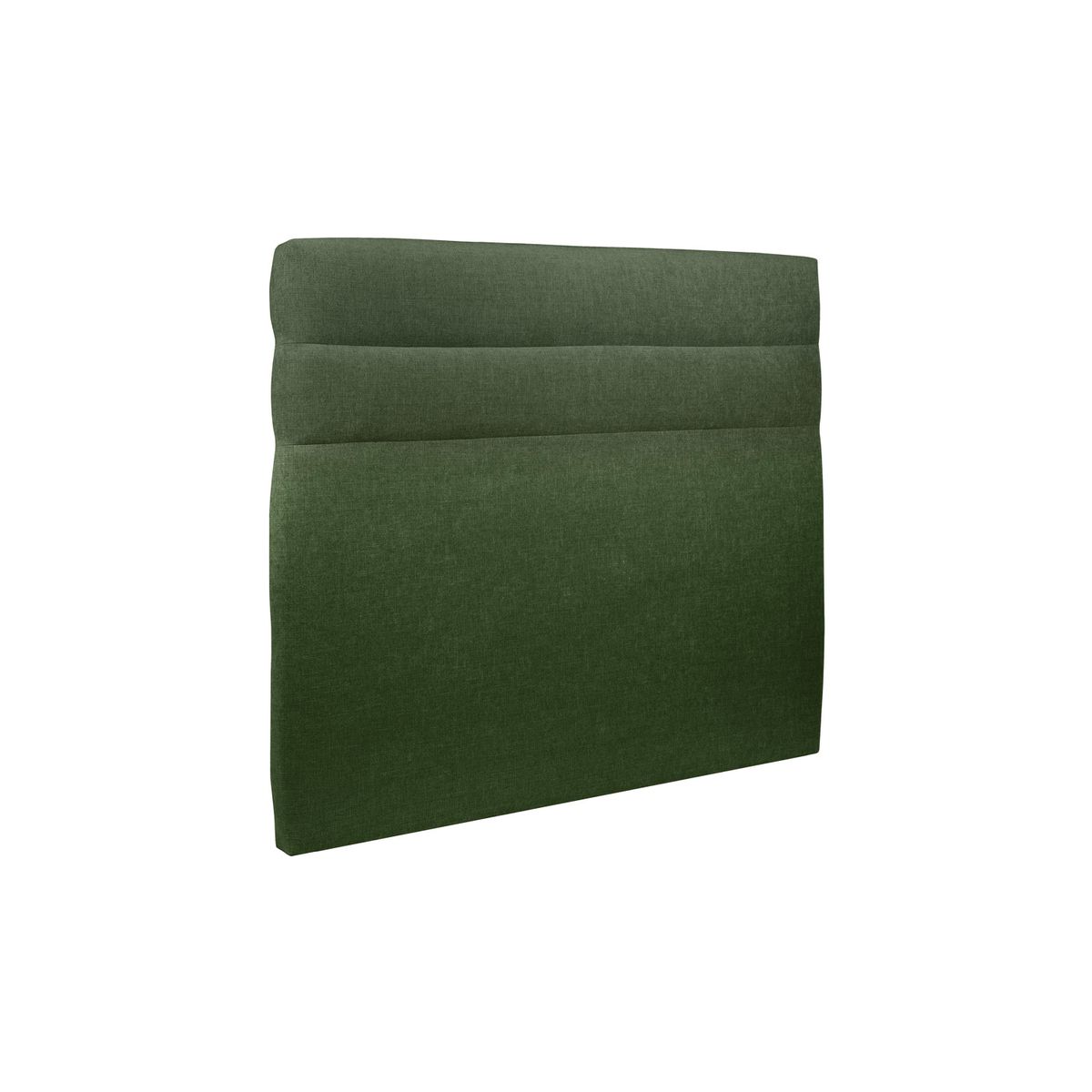 Cabecero 180 cm lines - tela natté verde caqui - verde caqui
