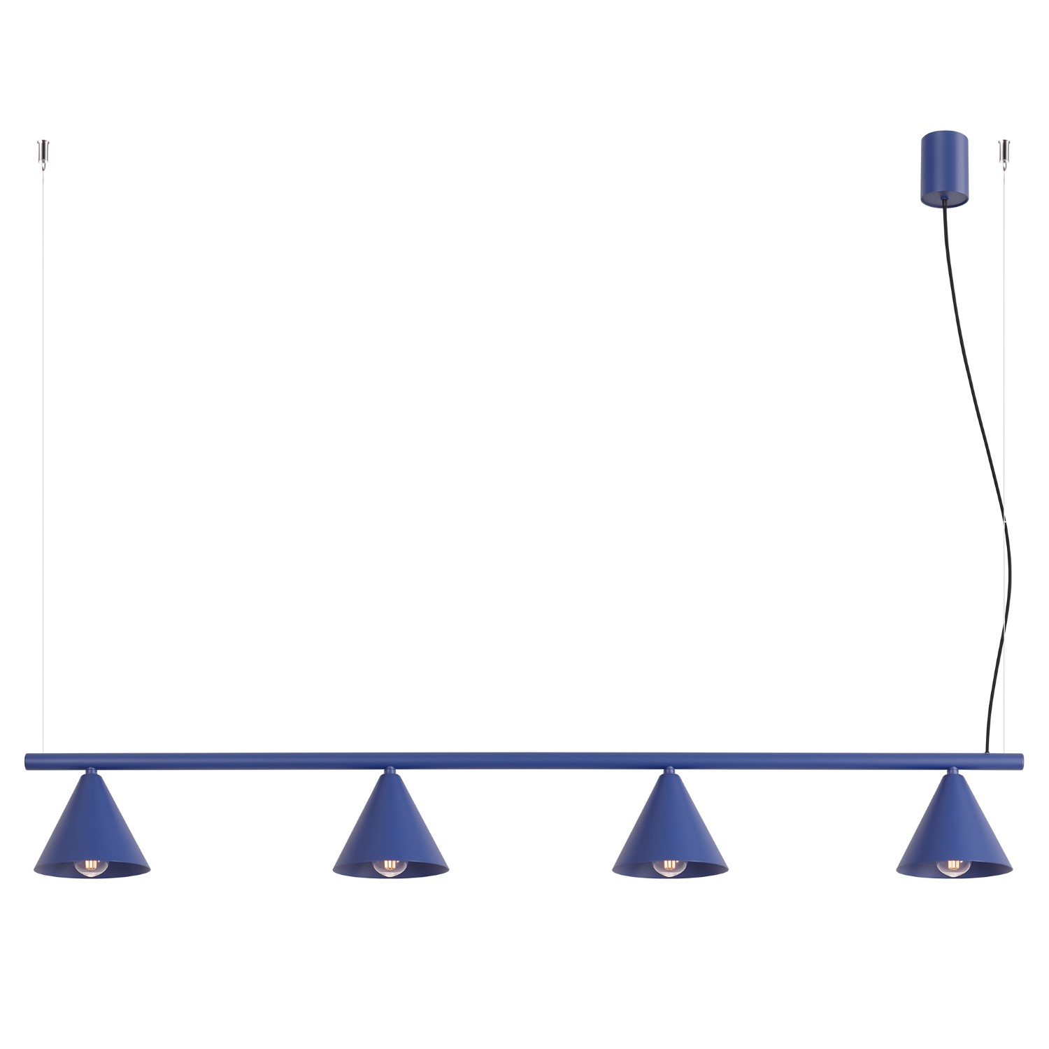 Arañas nox 4 ultramar acero 122x215x14cm