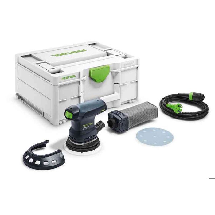 Lijadora excéntrica - festool - ets 125 req-plus - regular - orbital - eléc