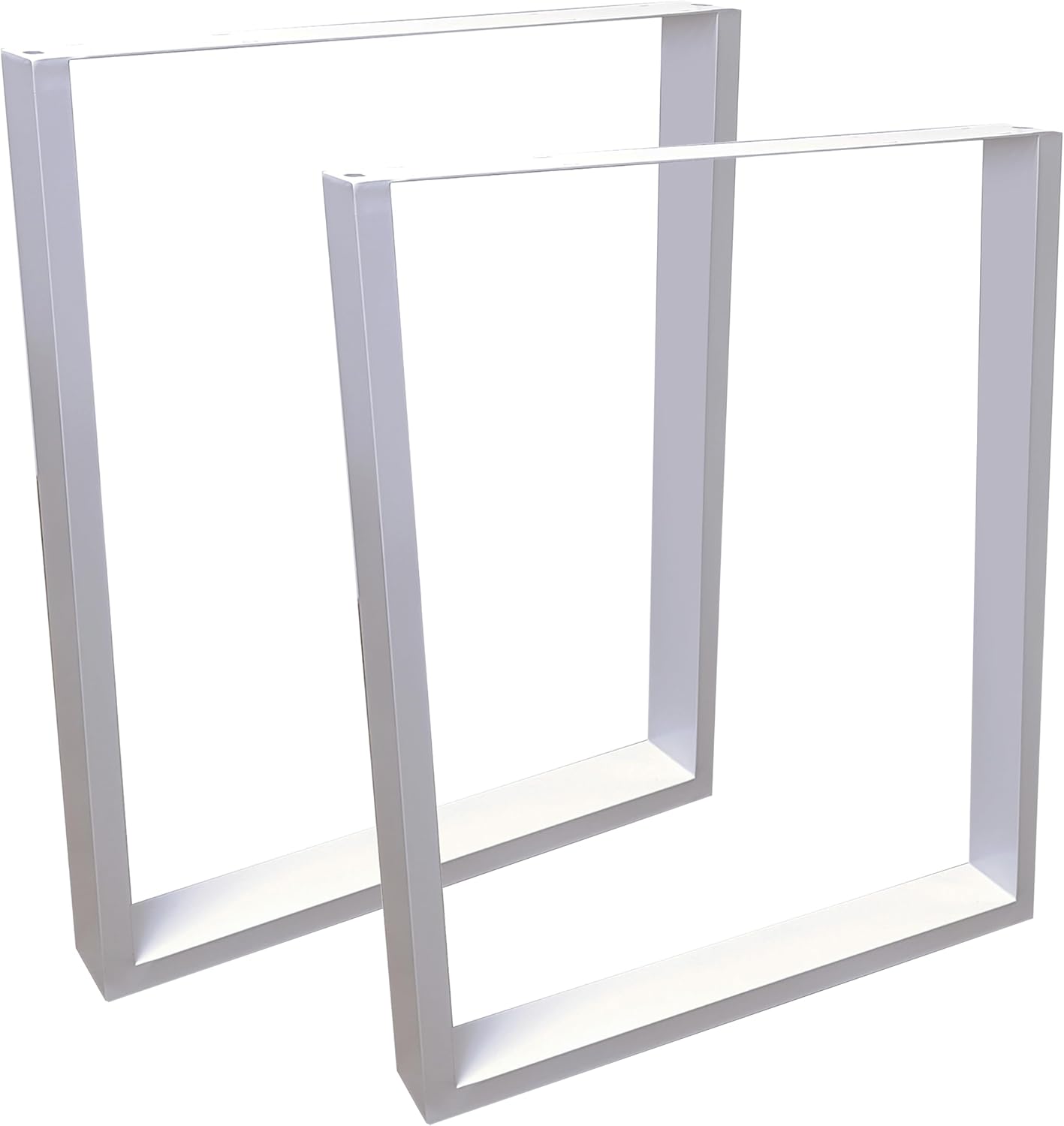 Patas mesa de comedor | blanca | 58x71cm | rectangular | 2 unds