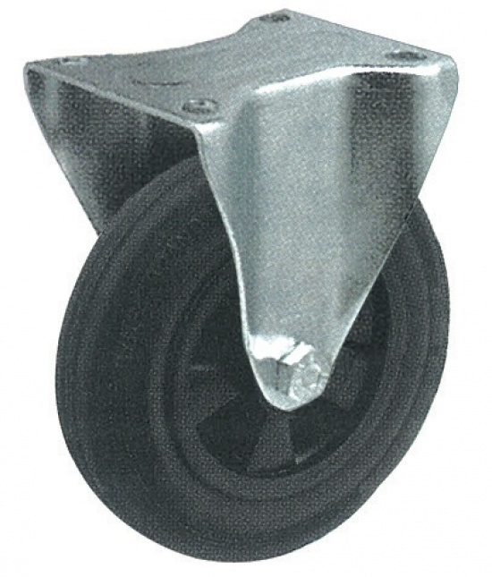 Rueda fija sin freno (placa 140 x 110 mm)