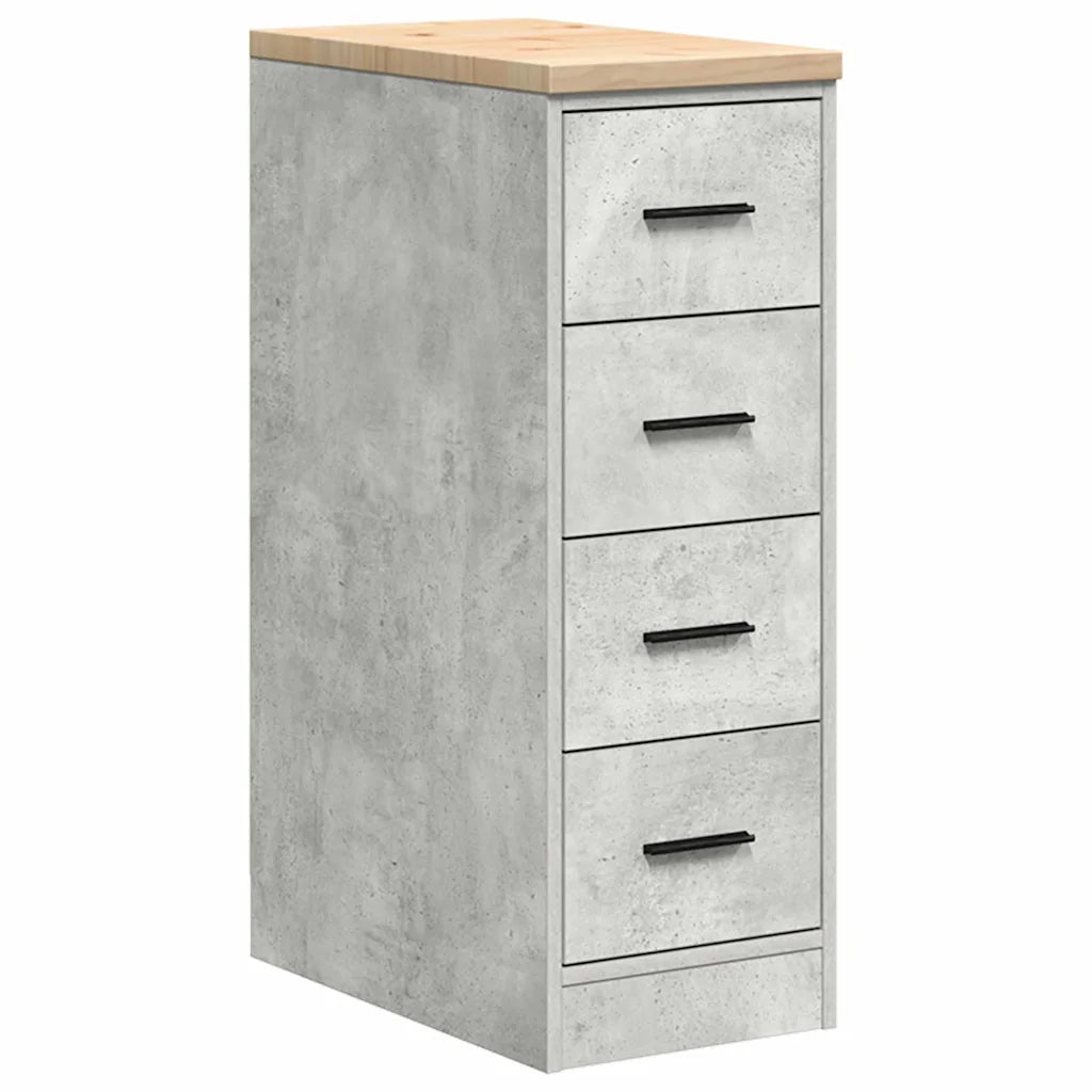 Armario de almacenamiento para garaje color gris hormigón 30