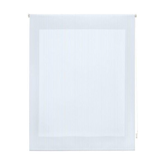 Estor enrollable premium 150x180 rayas celeste