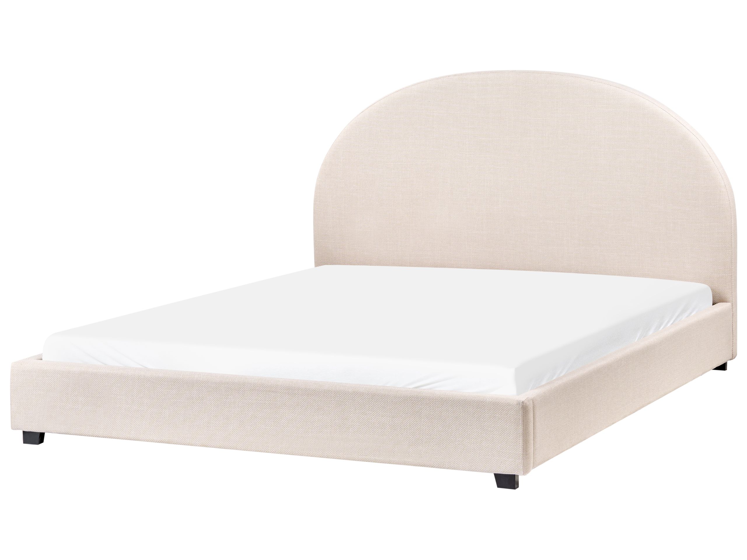 Cama tela vaucluse 160 x 200 cm beige claro