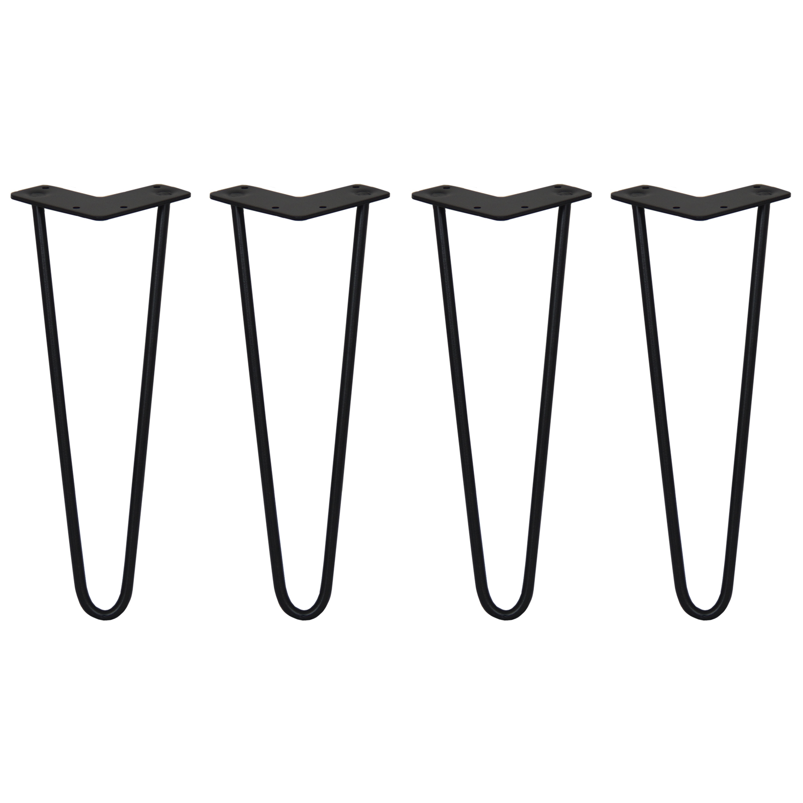 4 patas de horquilla skiski legs 35,5cm acero 2 dientes 10mm