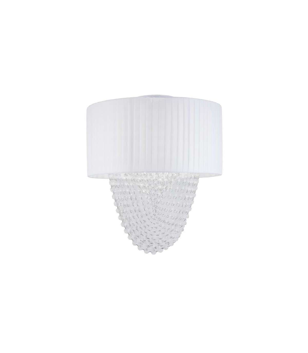 Plafón loran con diseño moderno y luz cálida para interiores