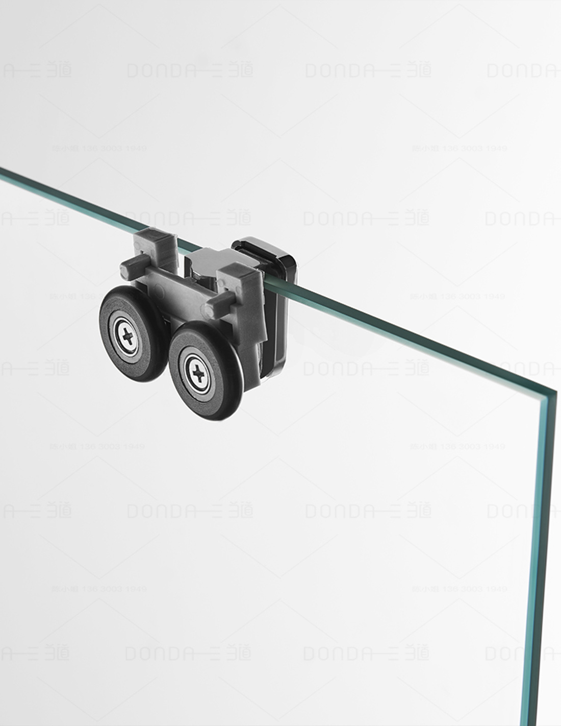 Mampara de ducha angular basic 2+2 80x80 cm transparente perfil cromo