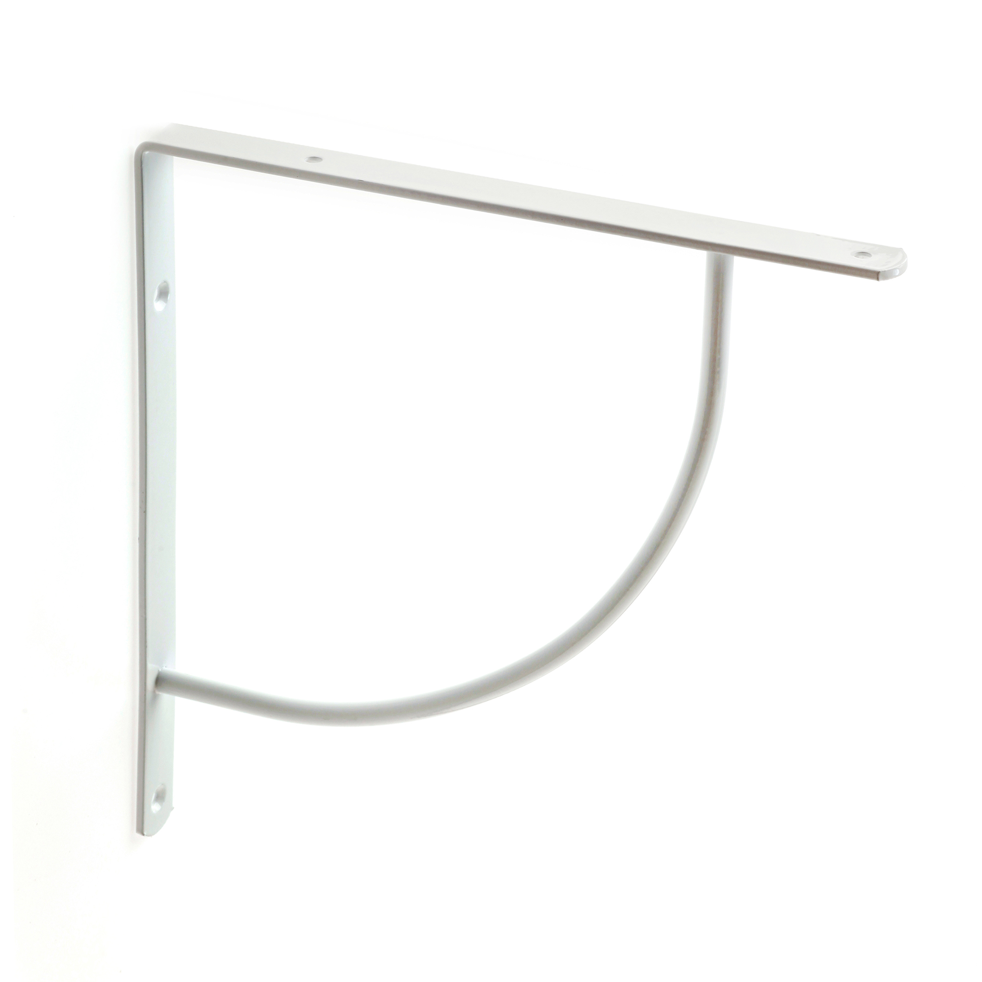 Escuadra de balda rei 1460 | 20x240x240 mm | blanco