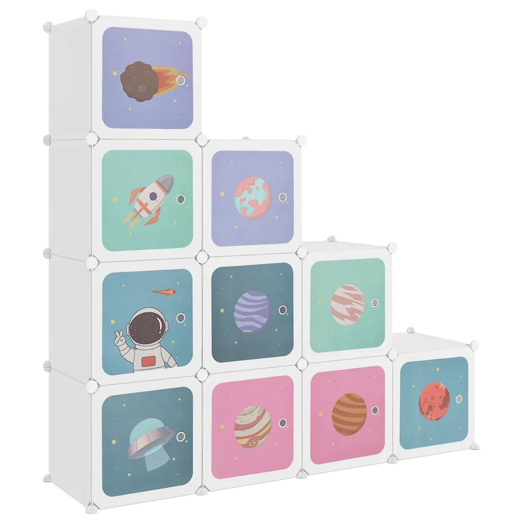 Armario cúbico infantil 124,5 x 31,5 x 123,5 cm