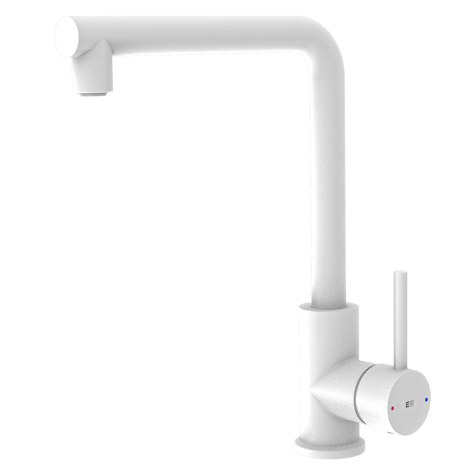 Pure ii mezclador para fregadero blanco