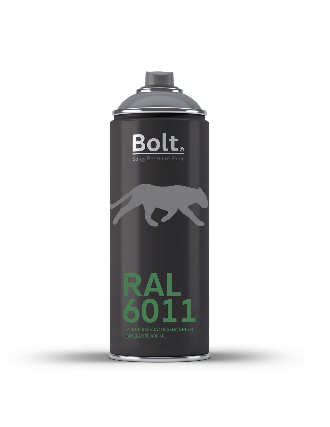 Spray bolt premium acrilico brillante ral 400 ml (ral 6011 verde reseda)