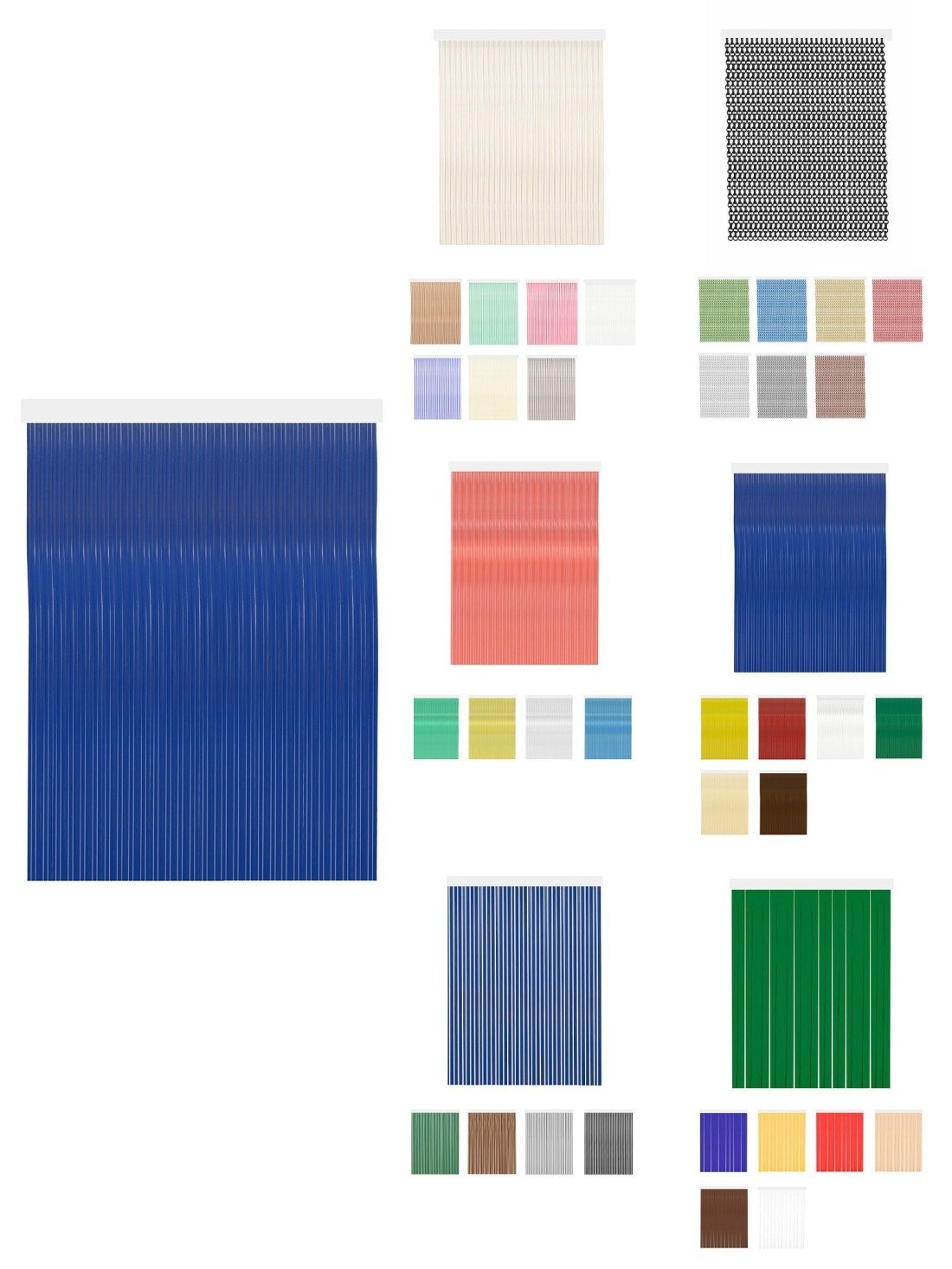 80 x 240 cm | karla - azul | cortinas de exterior impermeables – cort - ja