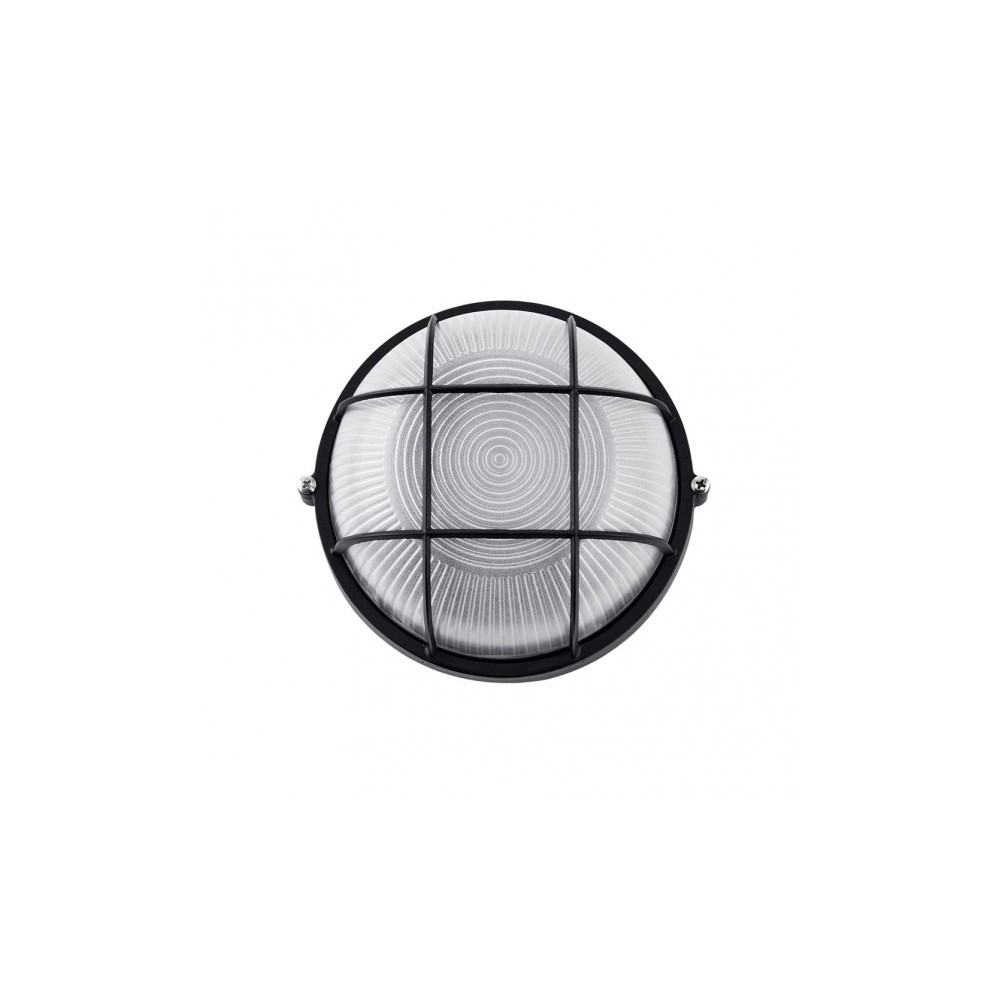 Aplique de exterior apus negro 17.5cm