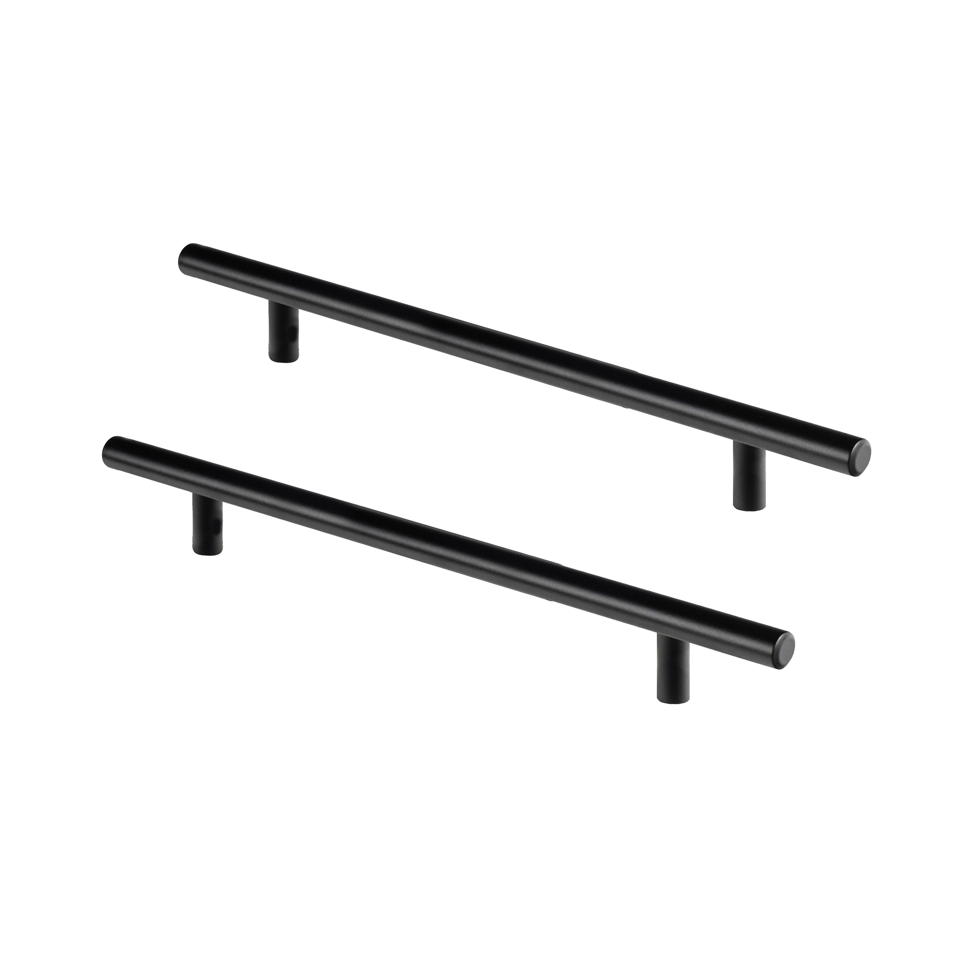 Tirador para mueble rei 891h | 220x12x32 mm | negro mate | 2 uds.