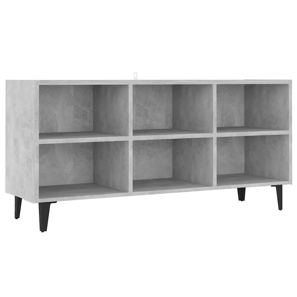 Mueble de tv moderno con compartimentos 103,5 x 30