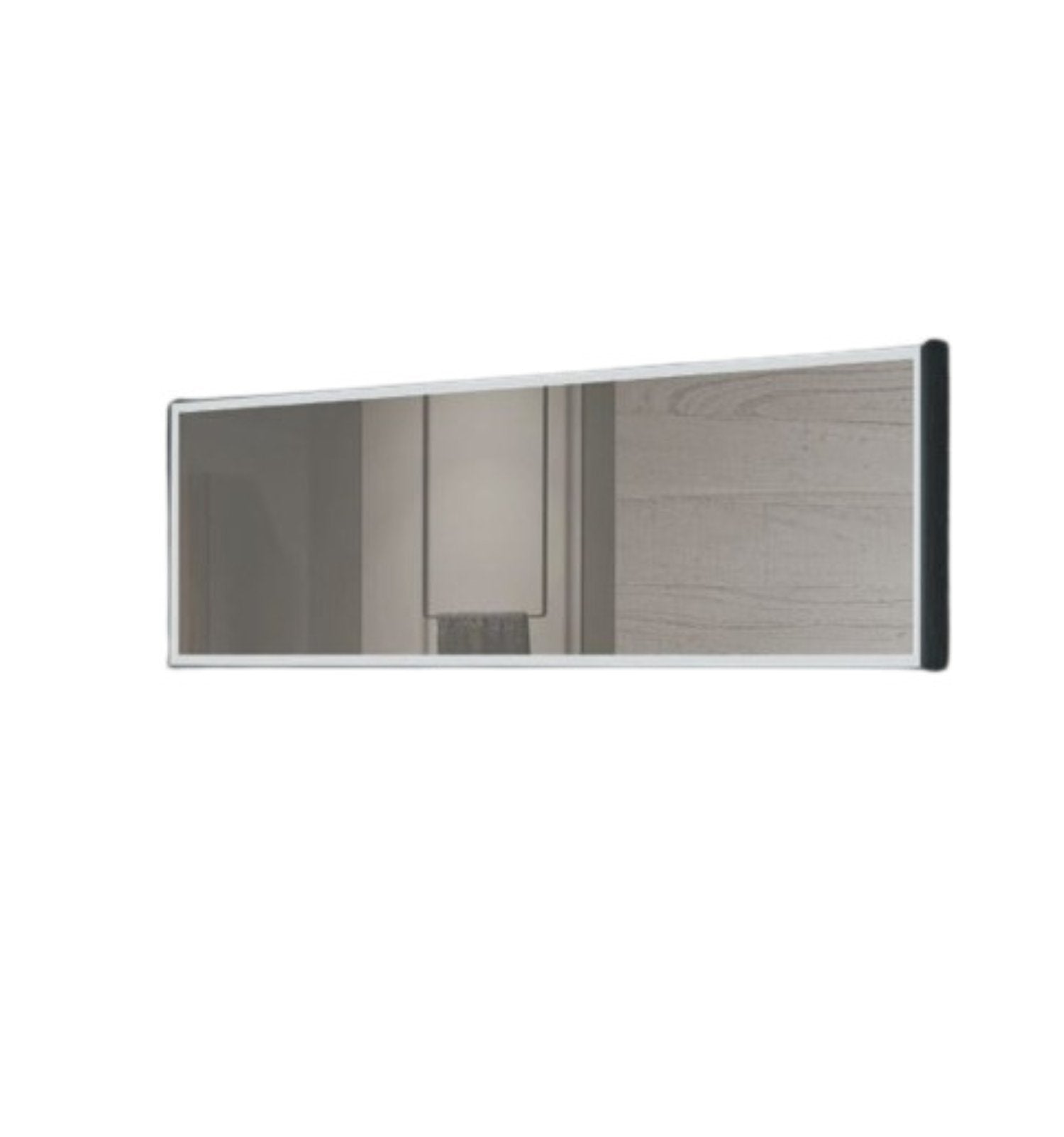 Espejo rectangular LED, -oro rosa-negro 40x160 oro-rosa 3000k calida