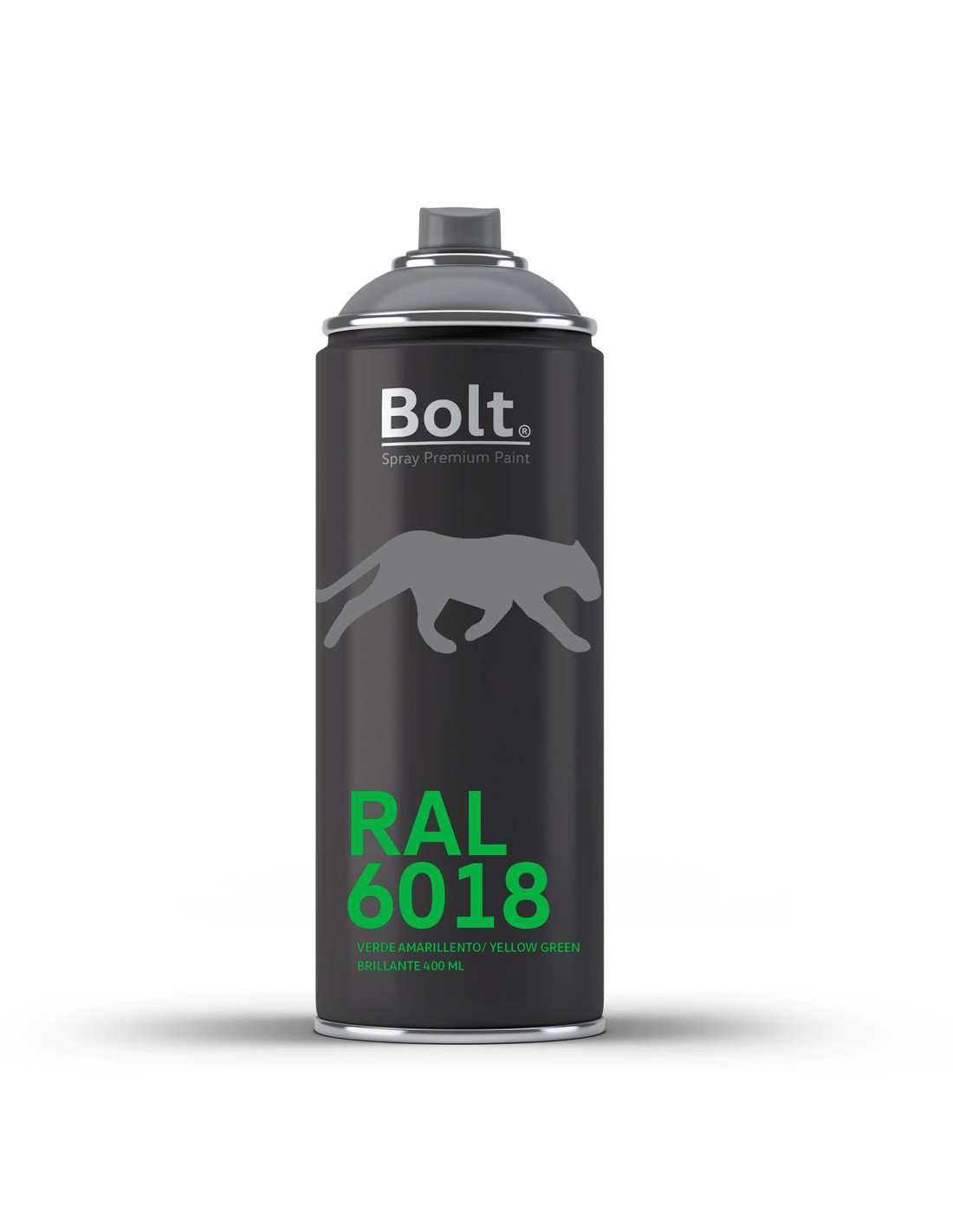Spray bolt premium acrilico brillante ral 400 ml (ral 6018 )
