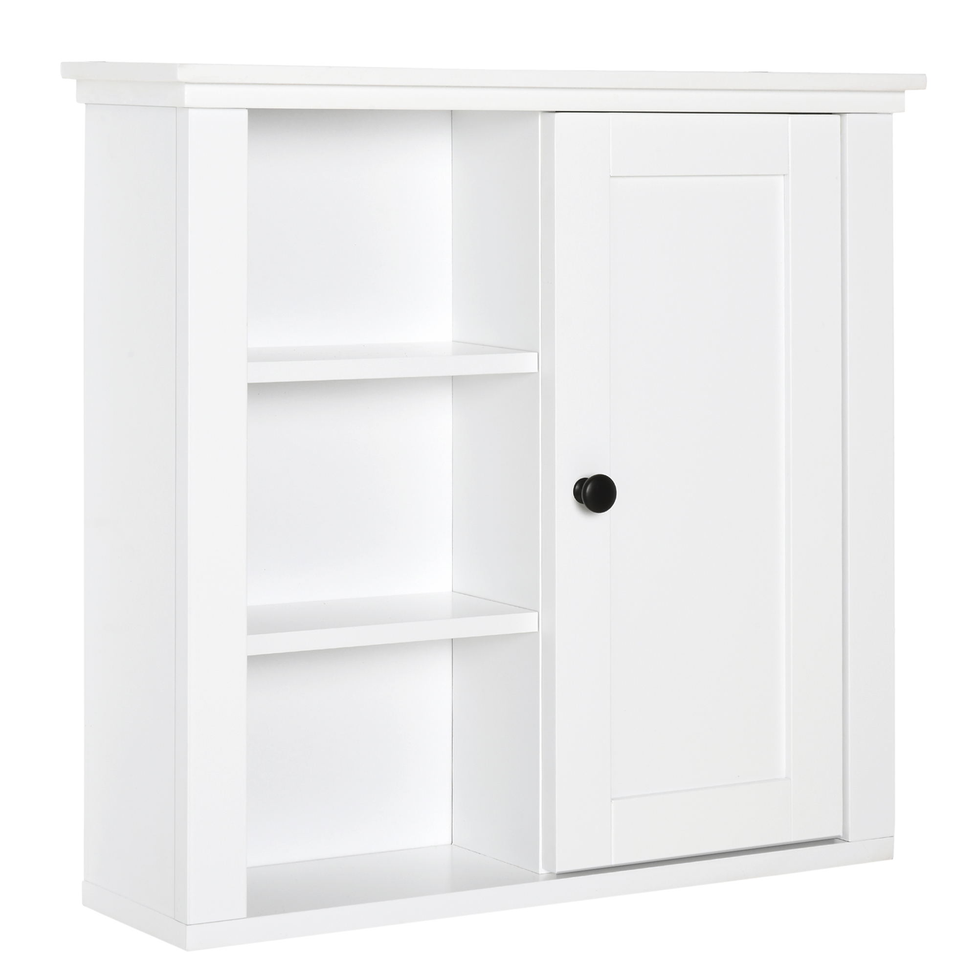 Armario de baño 53x14,5x50,5 cm mdf, tablero de partículas color blanco