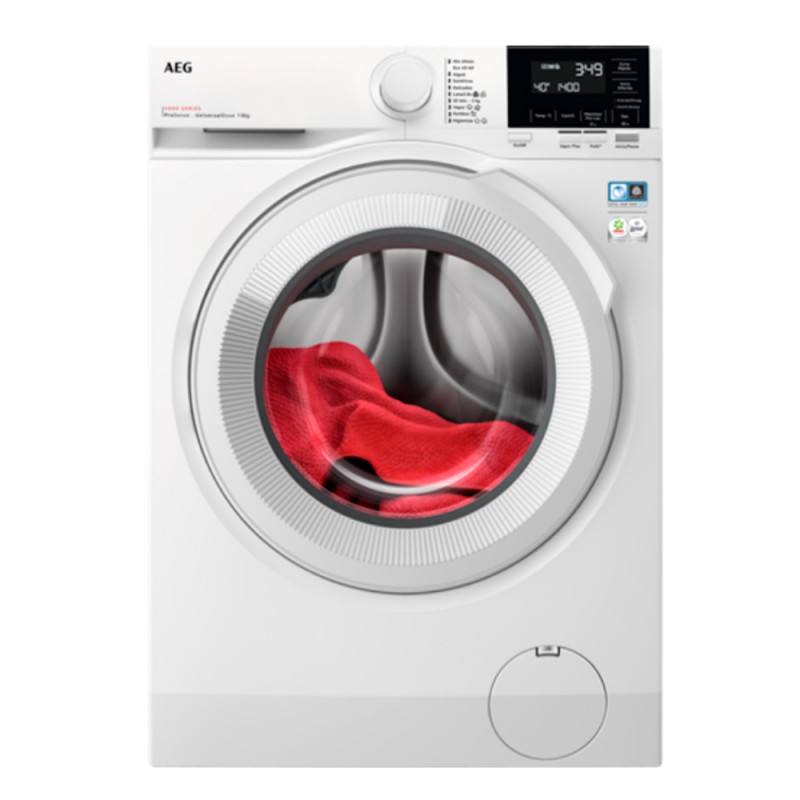 Lavadora AEG lfr7184n2v blanco 8kg 1400 univdose a