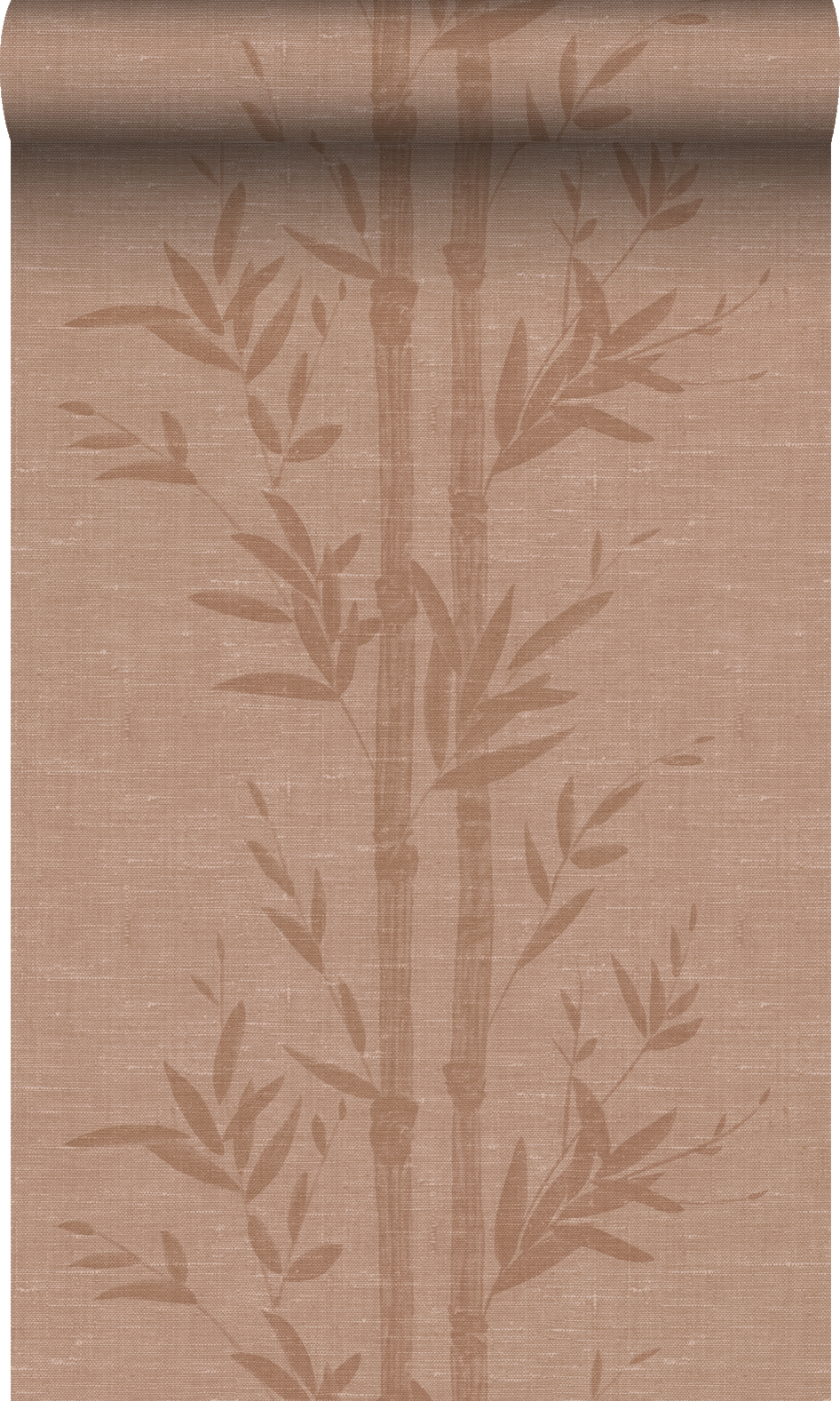 Origin papel pintado bamboo rosa terracota 50 x 900 cm