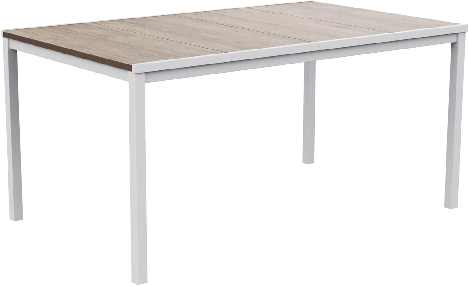 Keter avon mesa exterior, resina, 159x95x75 cm, 6 personas, acabado madera.