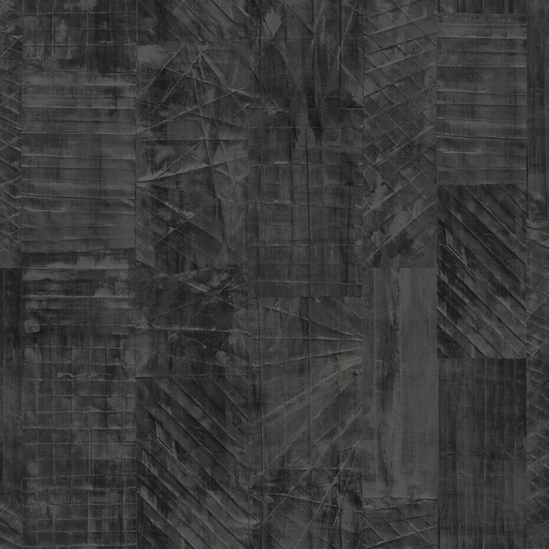Zambaiti papel pintado piedra negro - 70 cm x 10.05 m - 662172