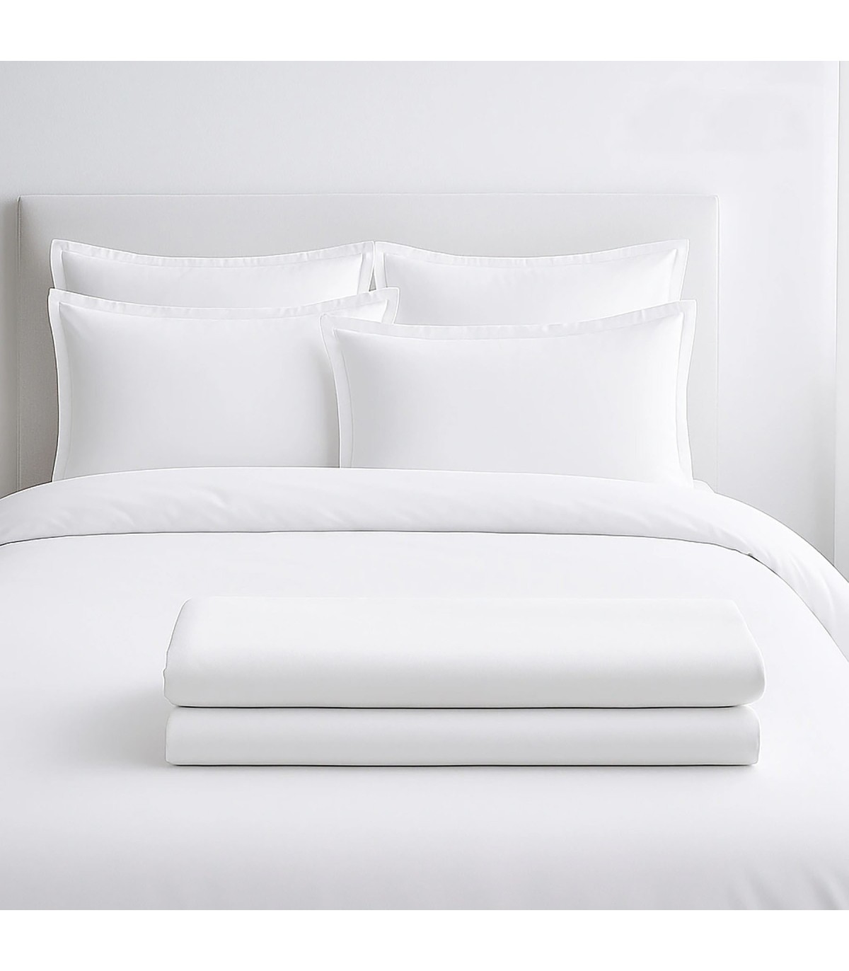 Funda nórdica 50% algodón 50% poliéster hotel 2 uds. Cama 105 (190x250)