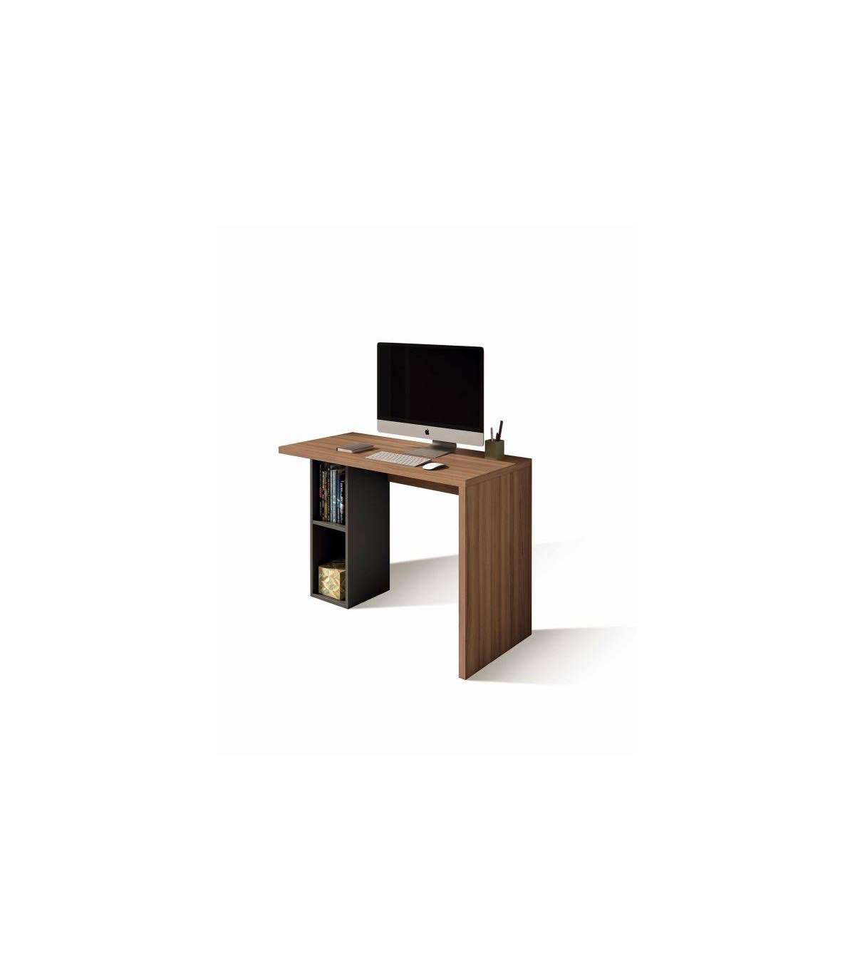Mesa de estudio mod-denver con estantería funcional