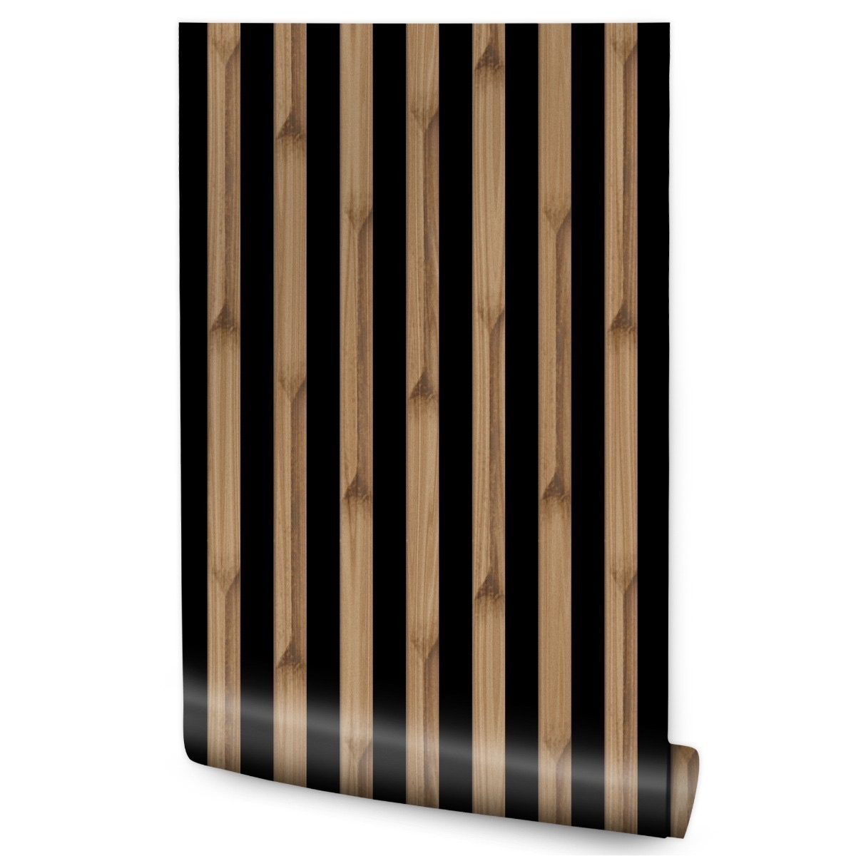 Papel Pintado Imitación Tablones De Madera Para Habitación 53 cm x 10 m