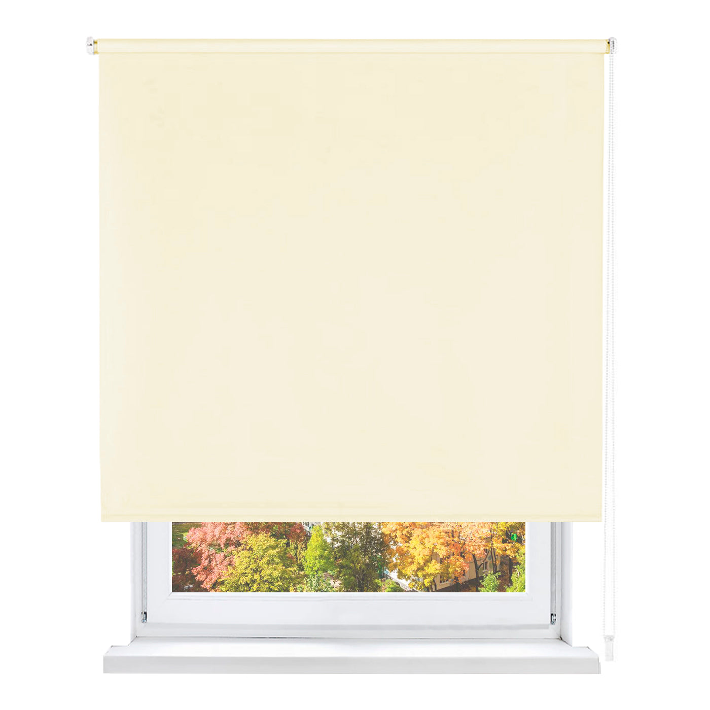 Home mercury- estor enrollable opaco, blackout (beig, 150x180cm)