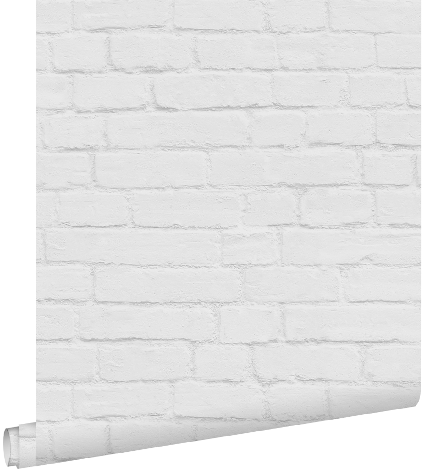 Estahome papel pintado pared de ladrillos gris claro 53 cm x 10.05 m