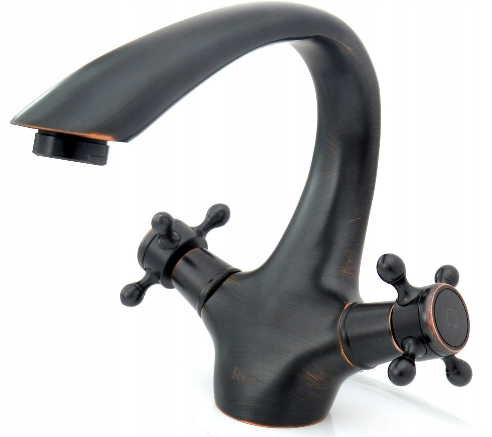 Rea grifo de lavabo retro old black, 17,5x5x16,5 cm
