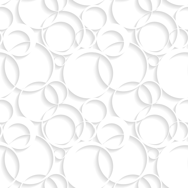 Papel pintado geométrico circulos blancos 60cm por 250cm