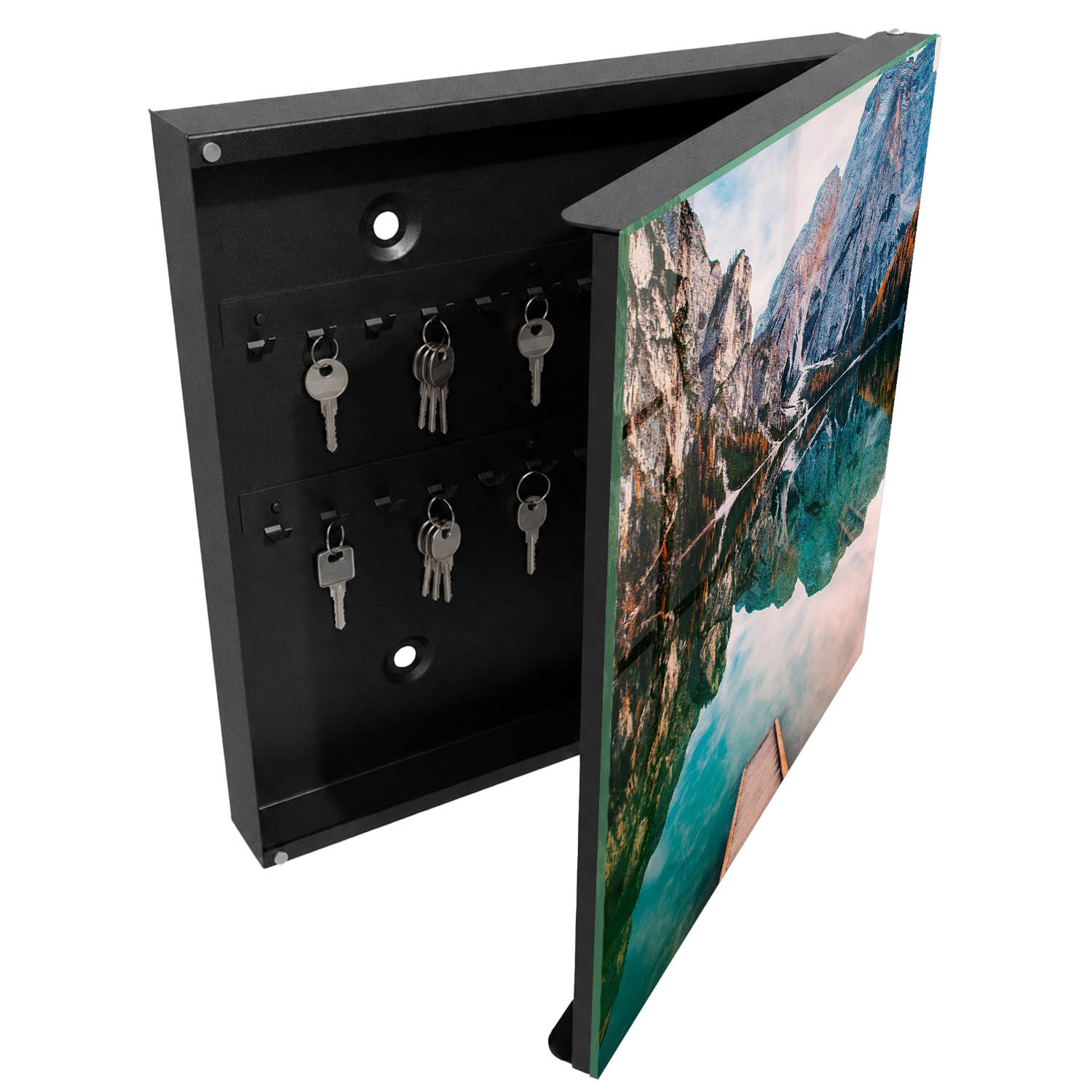 Armario llaves de pared 30x30x5, apertura derecha tulup