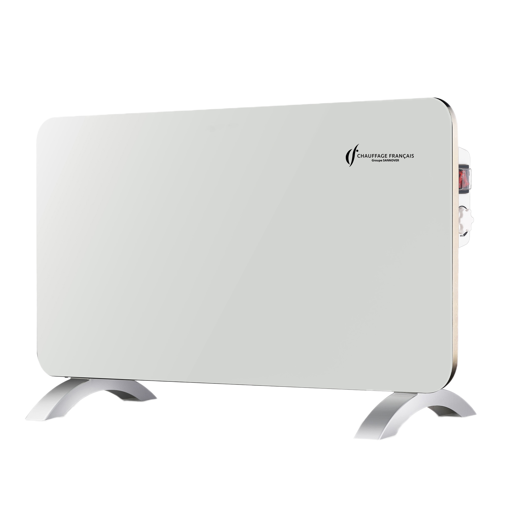 Radiador eléctrico móvil de vidrio sorimo sannover 2000 w blanco