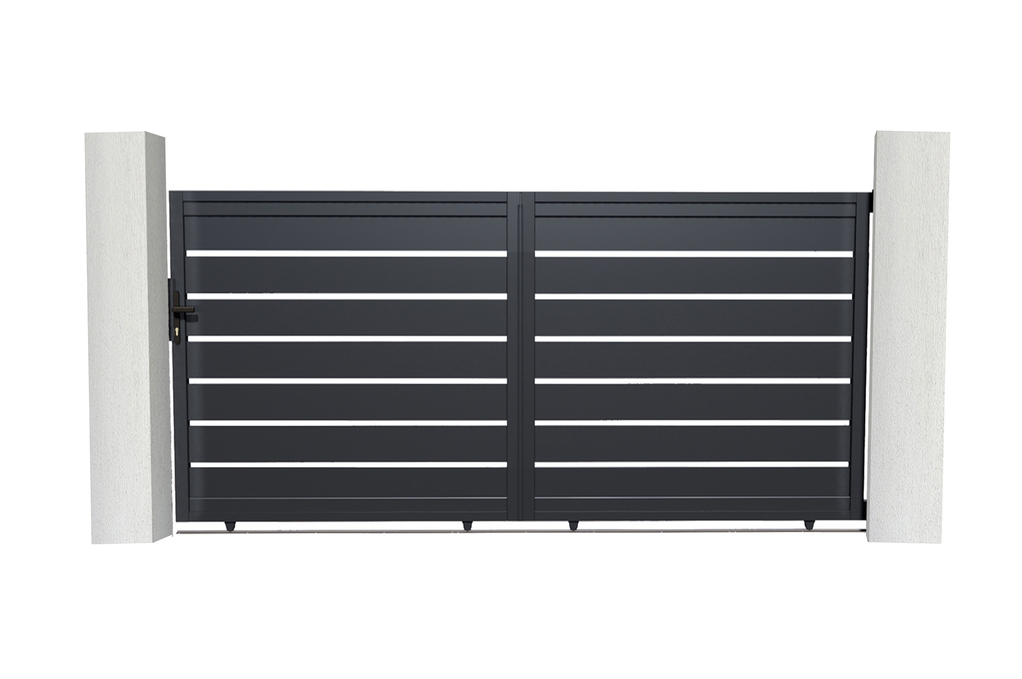 Pack puerta automática corredera vogel 3m h.140cm + motor tanker c600