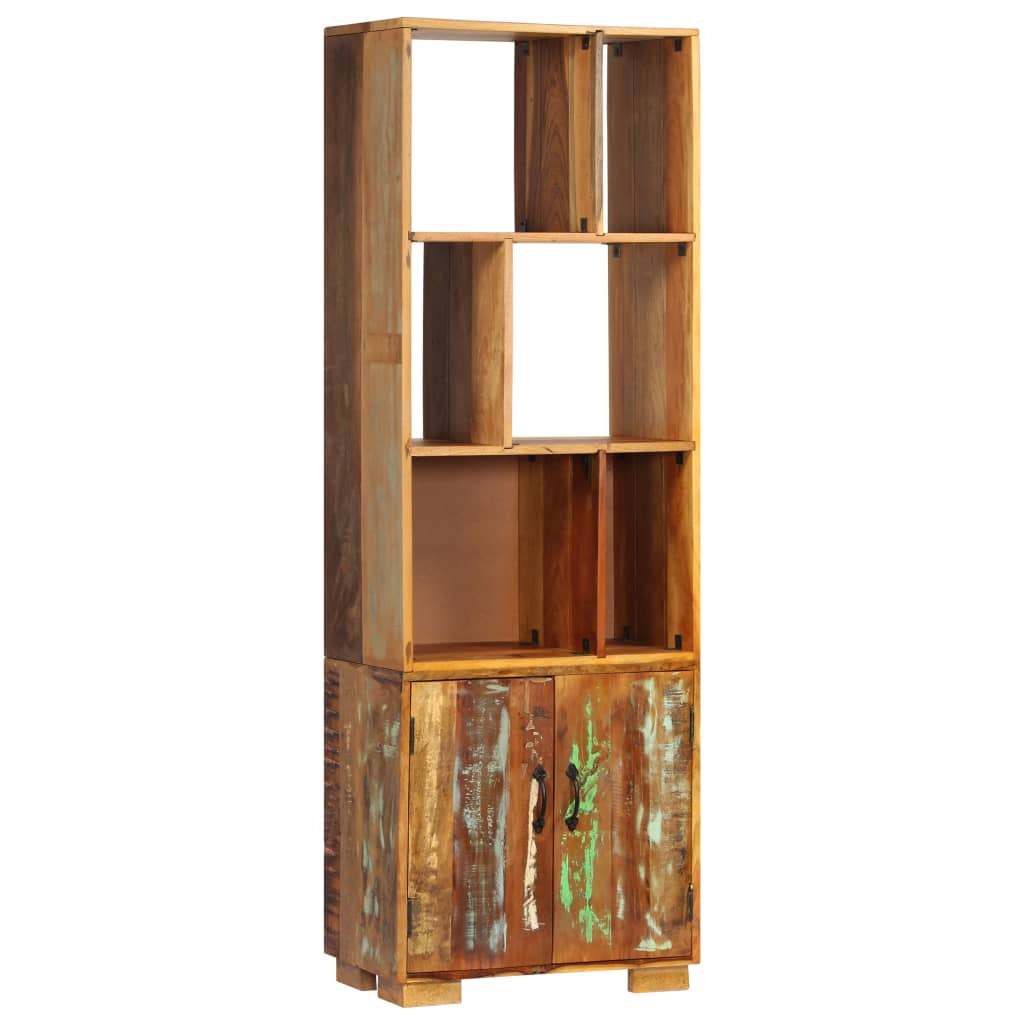 vidaXL estantería madera maciza reciclada 60x35x180 cm
