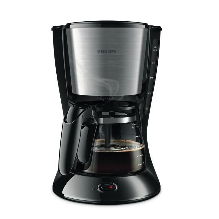 Cafetera de filtro - philips - hd7462/20 - colección metal - 1.2l - 1000w -