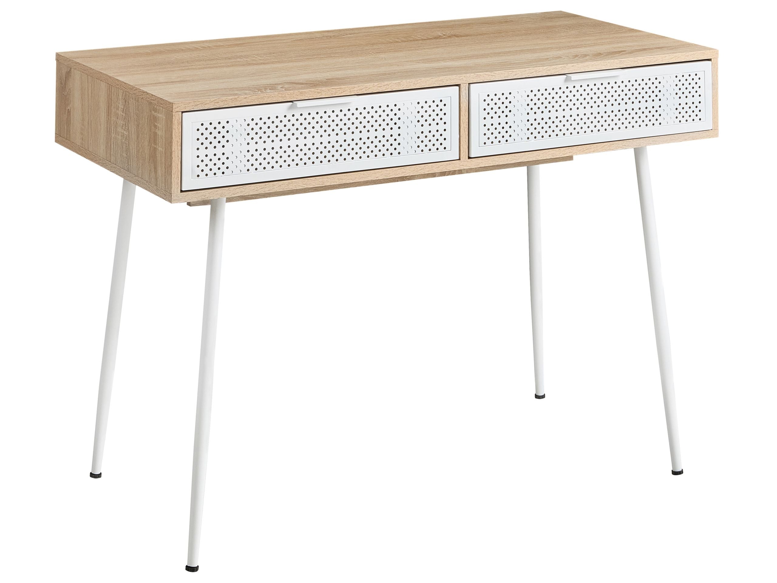 Escritorio chula 110 cm 52 cm marrón claro