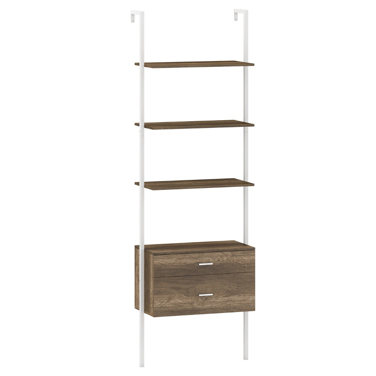 Librería de 6 niveles con 2 cajones 60 x