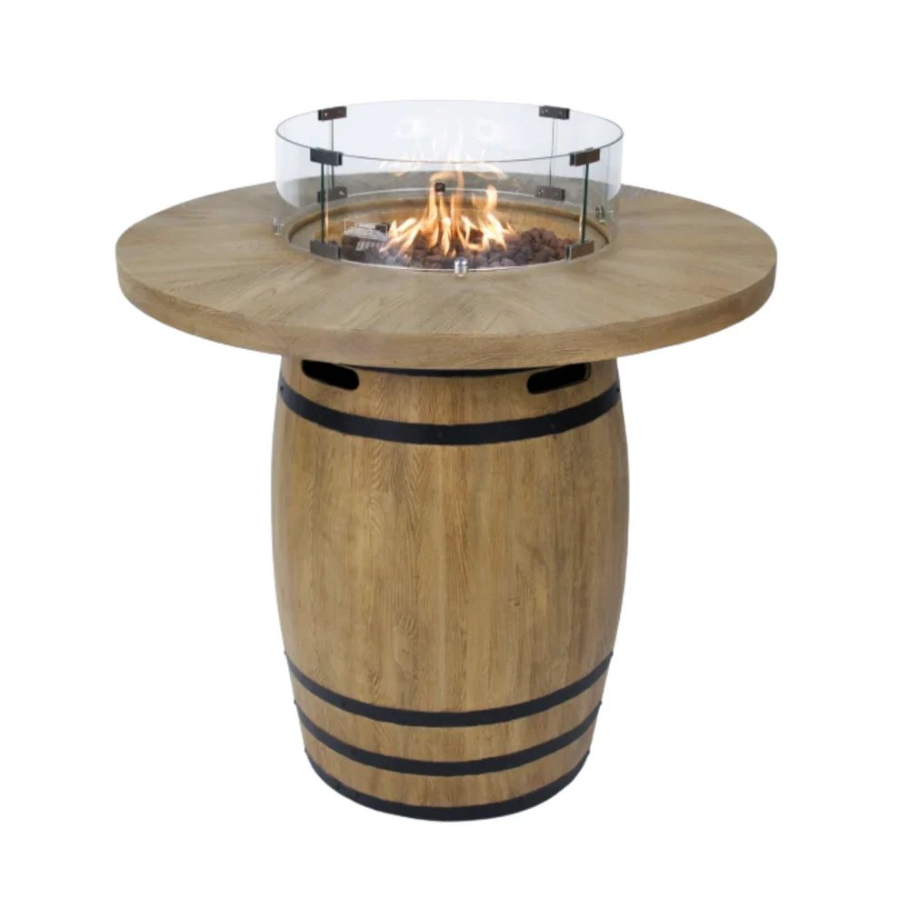 Placa de cocina a gas lafite select con protección de cristal