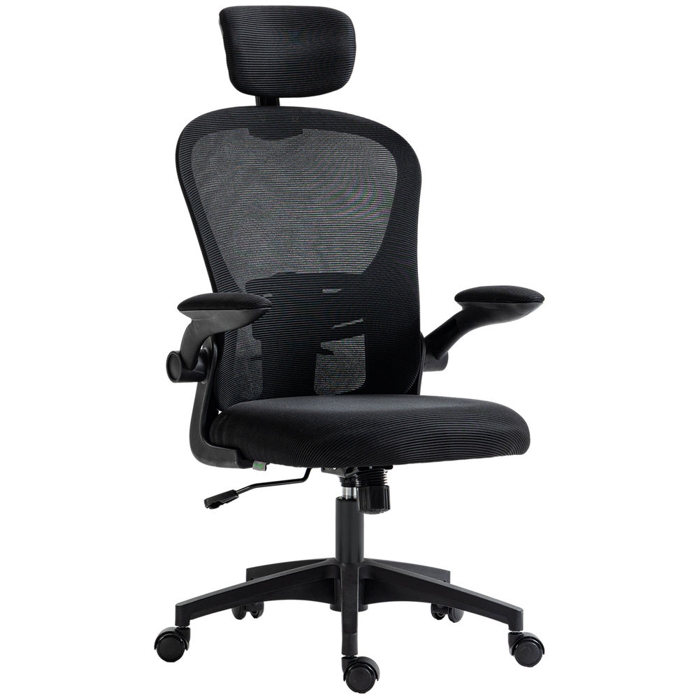 Silla de oficina 62x64x120 cm malla vinsetto, oficina - sillas de oficina
