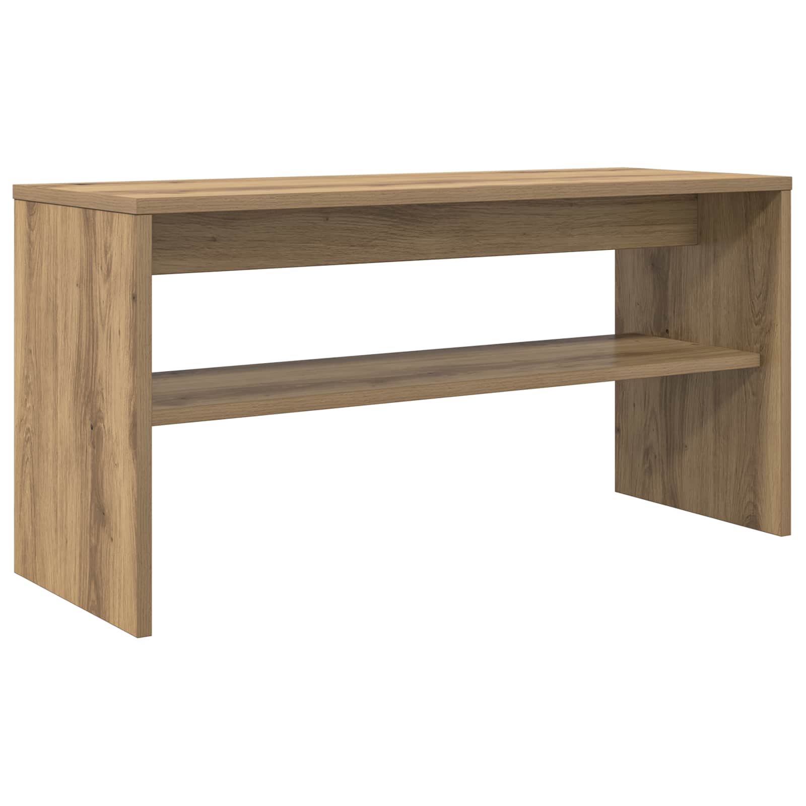Mueble de tv rectangular moderno con práctico estante 80
