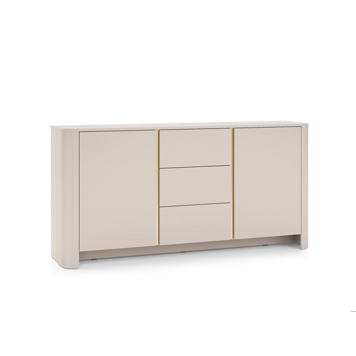 Buffet - cachemira - 168 x 39 x 84 cm - mueble moderno - puertas y cajones