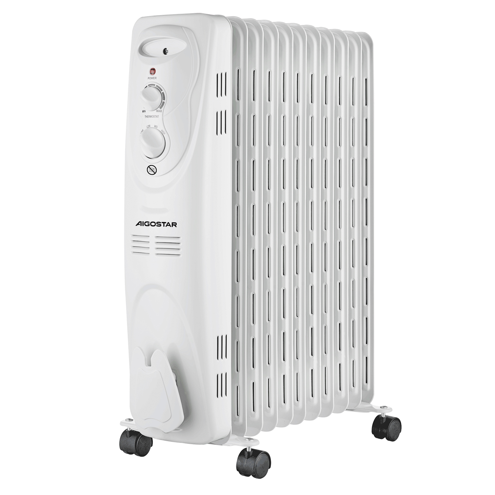 Radiador de aceite de 2300 w, 11 elementos, 3 niveles de potencia, Aigostar