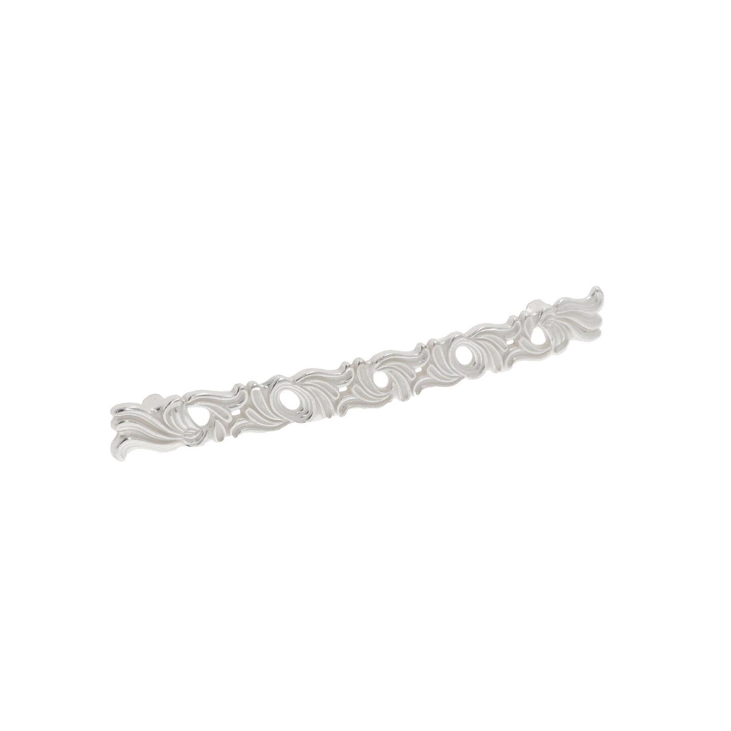 Tirador para mueble 829 en zamac dist entre ejes 160mm plata lote de 25