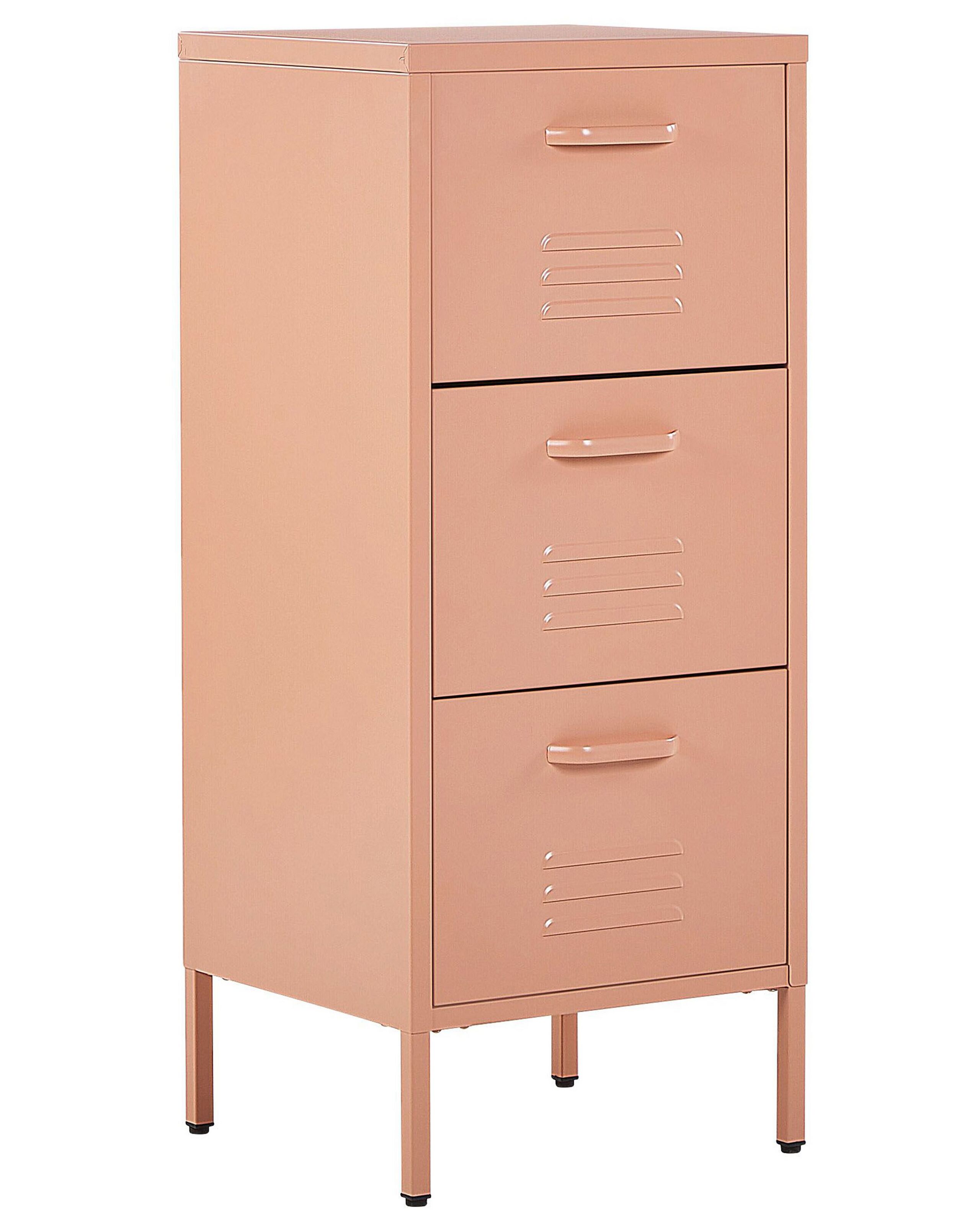Mueble de oficina wostok metal rosa melocotón